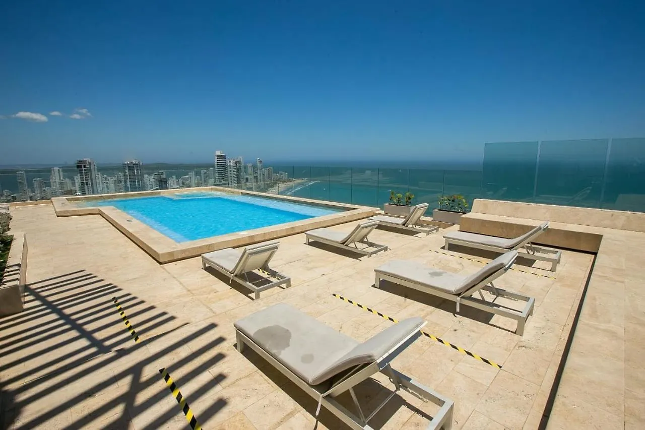 Apartamento En Edificio Murano Elite Frente A Las Playas De Bocagrande Cartagena